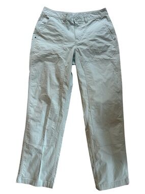 Stio Rivet Twill Carpenter Pants Fresh Lichen Green Double Knee Organic 12